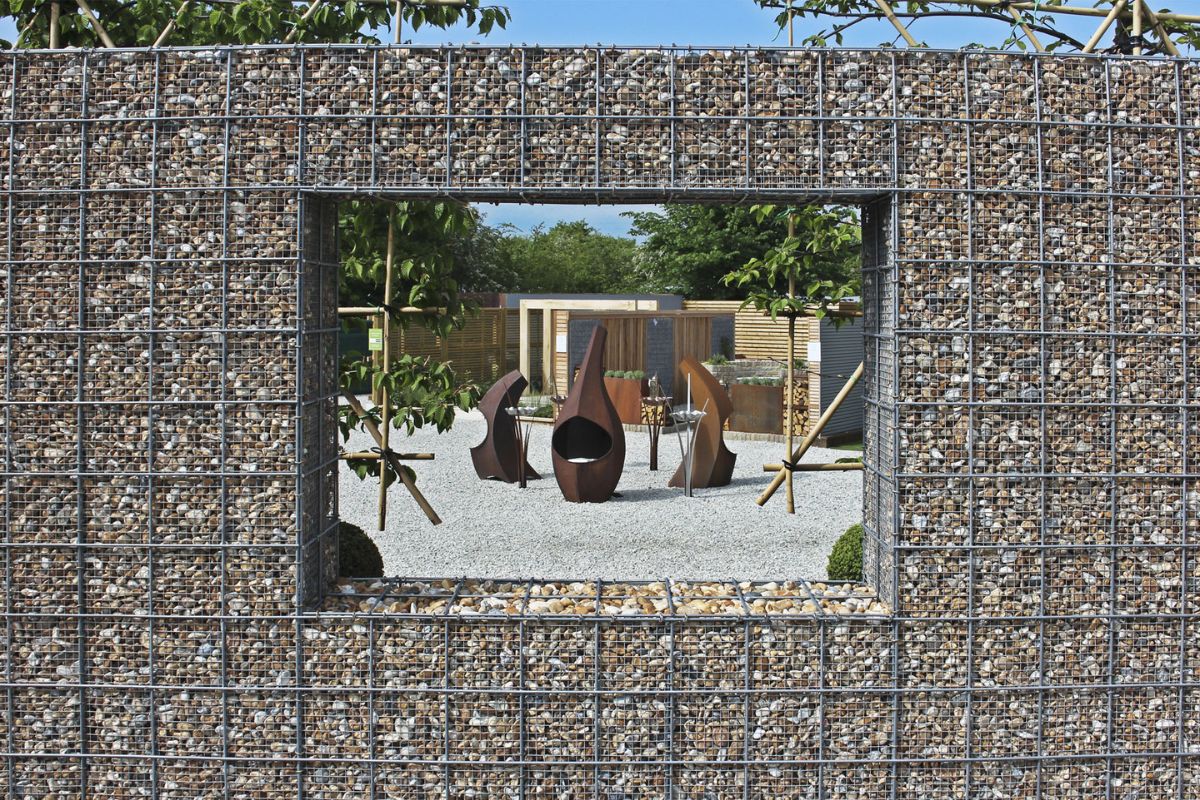 grindkorf met opening voor sfeerhaarden